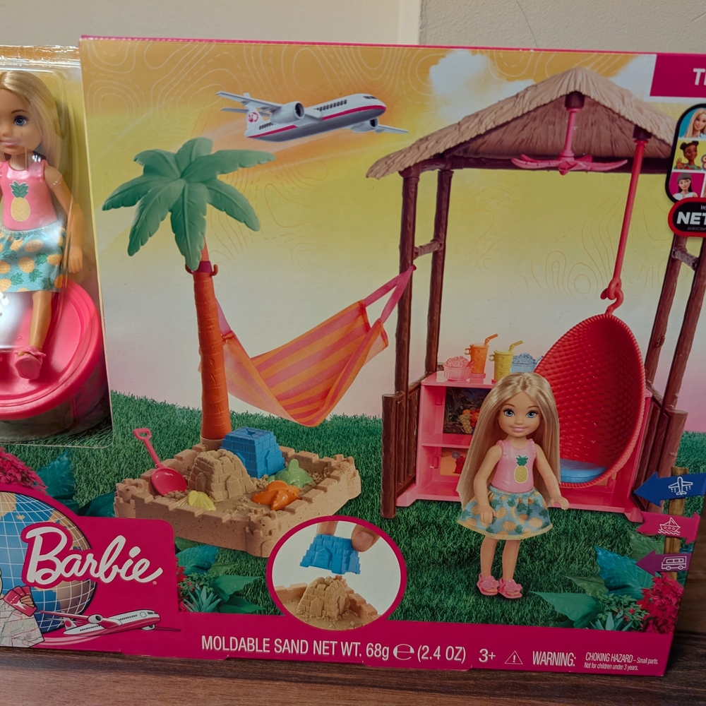 Barbie Tropical Adventure Playset with Blonde Doll